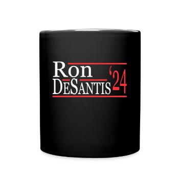 Ron Desantis für Präsident 2024 - Tasse einfarbig - Schwarz - Vorne