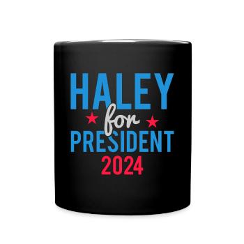 Nikki Haley pour la présidence 2024 - Mug uni - noir - Devant