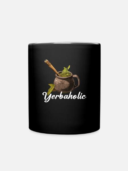 Yerba Mate argentina - Tasse einfarbig - Schwarz