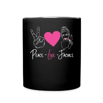 Cute Licensed Esthetician Skincare - Tasse einfarbig - Schwarz - Vorne