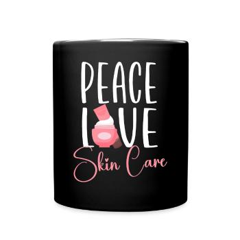 Cute Licensed Esthetician Skincare - Tasse einfarbig - Schwarz - Vorne