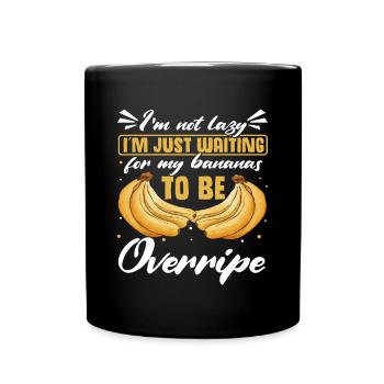 Drôle de vêtements de cuisson au pain aux bananes - Mug uni - noir - Devant