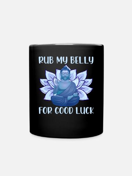 Buddha Buddhismus Buddhist - Tasse einfarbig - Schwarz