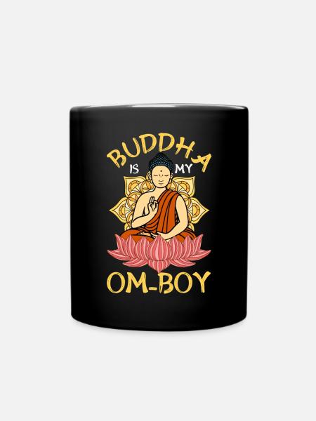 Buddhism Buddhist - Full Colour Mug - black