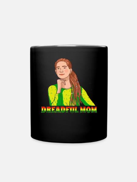 Rastafari Rastafarian Rasta - Tasse einfarbig - Schwarz