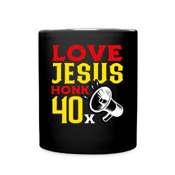 Orthodoxie Orthodoxe - Tasse einfarbig - Schwarz - Vorne