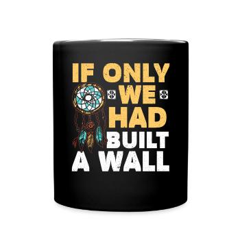Tag der indigenen Ureinwohner Amerikas - Tasse einfarbig - Schwarz - Vorne