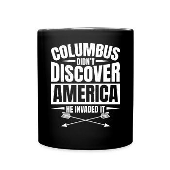 Journée des Amérindiens autochtones - Mug uni - noir - Devant