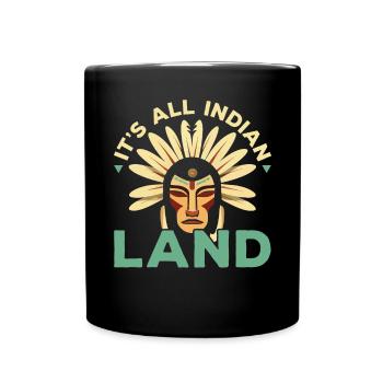 Journée des Amérindiens autochtones - Mug uni - noir - Devant