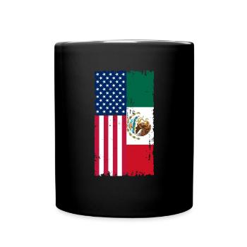 Cadeau de la nation mexicaine mexicaine - Mug uni - noir - Devant