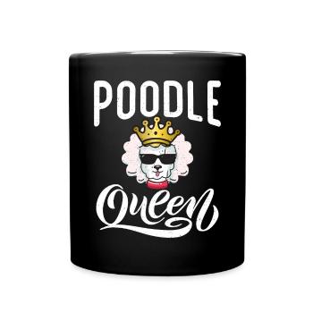Cadeaux Caniche - Mug uni - noir - Devant