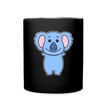 Koala - Full Colour Mug - black - Front
