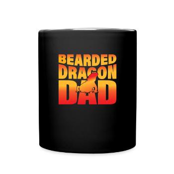 Bearded Dragon Pet Lover Lizard Propriétaire Reptile - Mug uni - noir - Devant