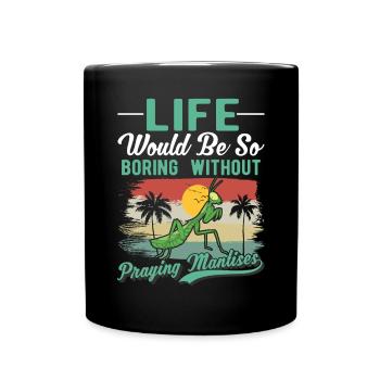 Mante religieuse Cadeau Mante Mante Mante Mante Mante Mante - Mug uni - noir - Devant