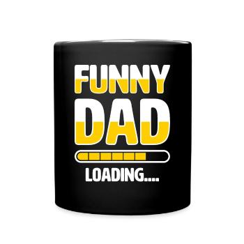 Bester Vater Aller Zeiten Vaterschaft Papa Papa - Tasse einfarbig - Schwarz - Vorne