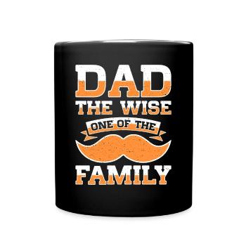 Bester Vater Aller Zeiten Vaterschaft Papa Papa - Tasse einfarbig - Schwarz - Vorne
