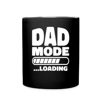 DAD mode Loading Vater Mode Loading - Tasse einfarbig - Schwarz - Vorne
