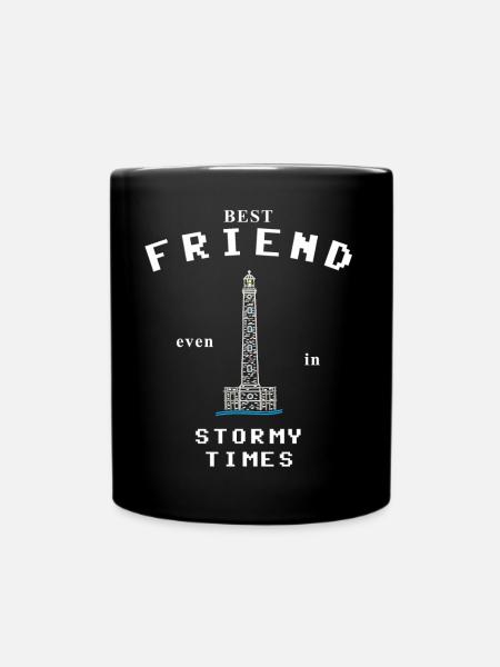 Beste Freundin Bester Freund, Gran Canaria Spanien - Tasse einfarbig - Schwarz