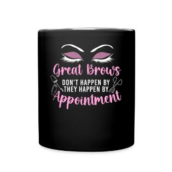 Licensed Esthetician Beautician - Tasse einfarbig - Schwarz - Vorne