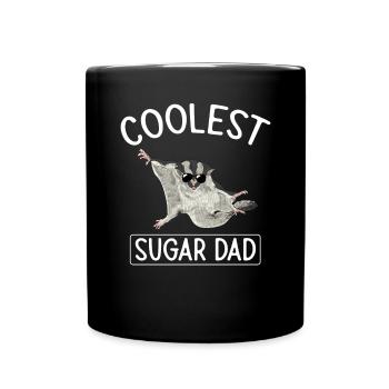 Short-headed glider Sugar Glider - Full Colour Mug - black - Front