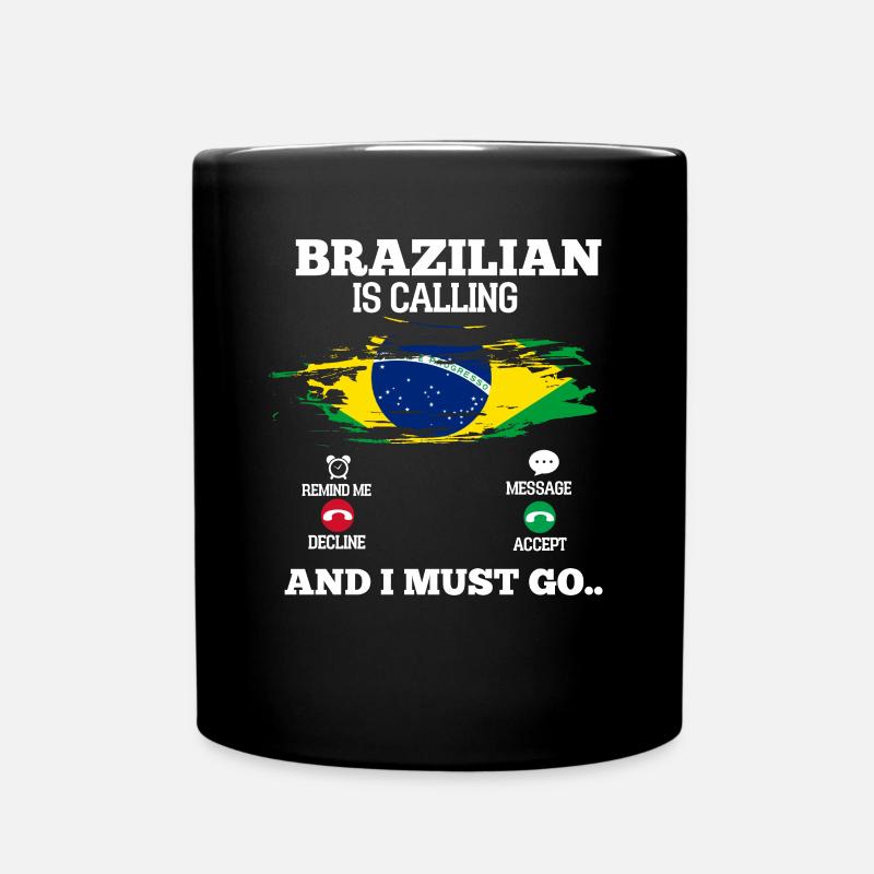 Brésil - Mug uni - noir