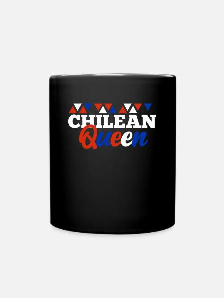 Chile - Tasse einfarbig - Schwarz