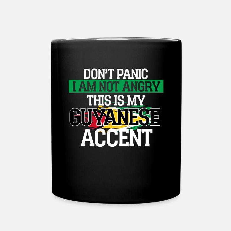 Guyana - Mug uni - noir