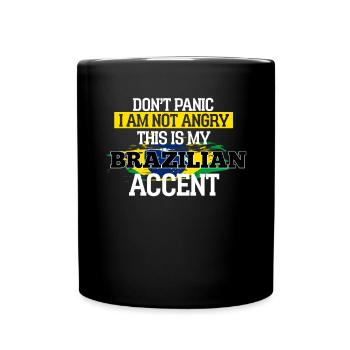 Brazil - Full Colour Mug - black - Front