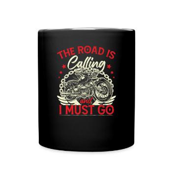 Motorcycle Lover Biker Motorbike Rider - Full Colour Mug - black - Front