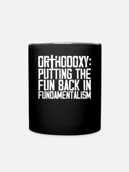 Orthodoxe - Mug uni - noir