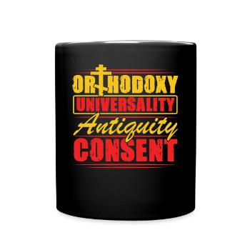 Orthodox - Full Colour Mug - black - Front