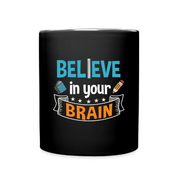 Test Teacher Exam Day Examination Education - Tasse einfarbig - Schwarz - Vorne