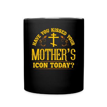 Orthodoxie Orthodoxe - Tasse einfarbig - Schwarz - Vorne