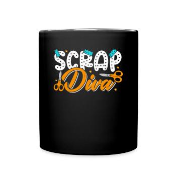 Scrapbooking Scrapbooker - Mug uni - noir - Devant