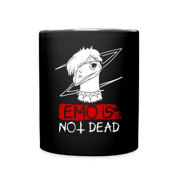 Emo Boy Emo Girl Emu Bird Emocore Punk Ästhetik - Tasse einfarbig - Schwarz - Vorne
