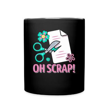 Scrapbooking Scrapbooker - Mug uni - noir - Devant