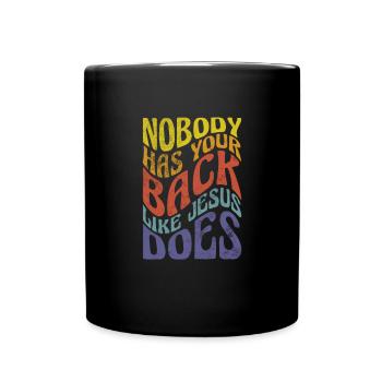 Bibel - Tasse einfarbig - Schwarz - Vorne