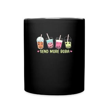 Bubble Tea - Full Colour Mug - black - Front