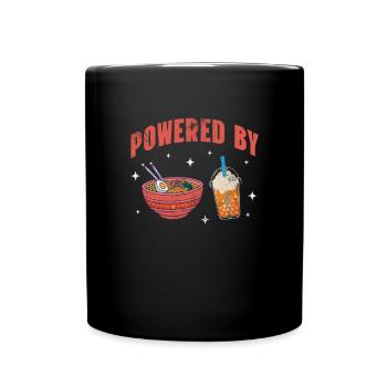 Bubble Tea Boba Tea Kawaii Cadeau - Mug uni - noir - Devant