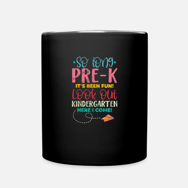 Kindergarten - Tasse einfarbig - Schwarz