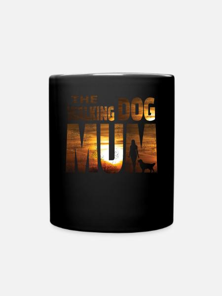 Hund Golden Retriever Hundebesitzer - Tasse einfarbig - Schwarz