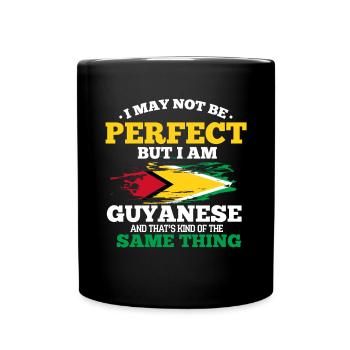 Guyana - Mug uni - noir - Devant