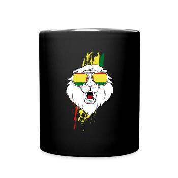Bolivien - Tasse einfarbig - Schwarz - Vorne