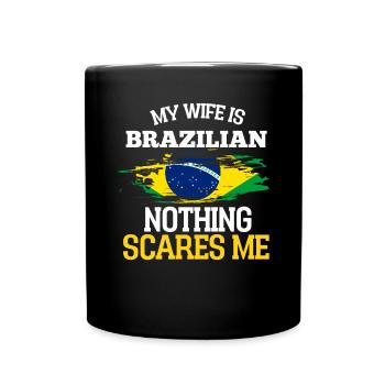 Brazil - Full Colour Mug - black - Front