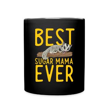 Short-headed glider Sugar Glider - Full Colour Mug - black - Front
