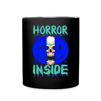 Festival du film d’horreur zombie + Halloween - Mug uni - noir - Devant