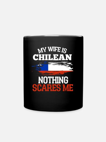 Chile - Tasse einfarbig - Schwarz