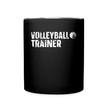 Volleyball Coach - Full Colour Mug - black - Front