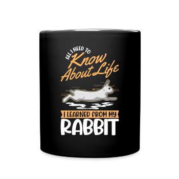 Lapin Cadeau Lapin Lapin Lapin - Mug uni - noir - Devant