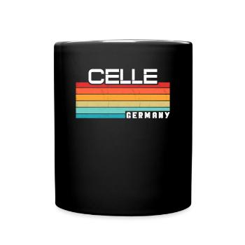 Cellerin Celler Celle - Mug uni - noir - Devant